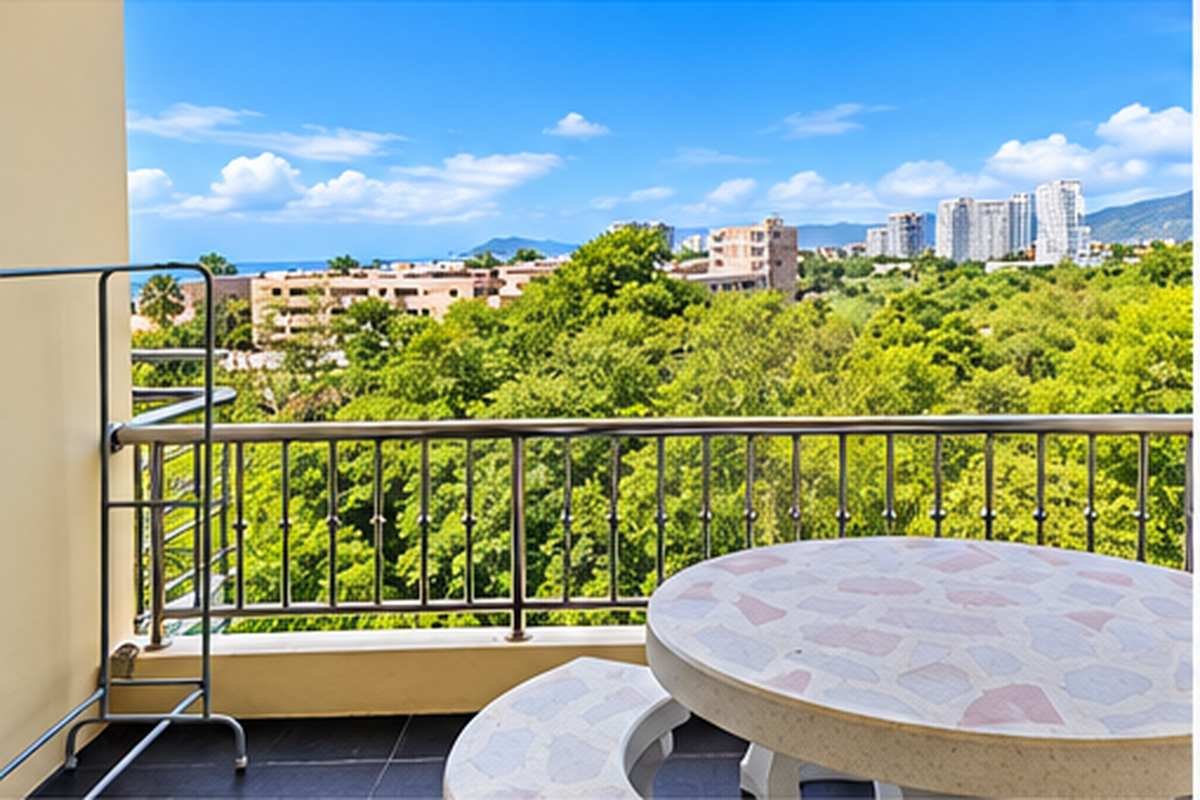 Property_Photo_04_Balcony_View 1 Bedroom / 1 Bathroom High Floor Location
