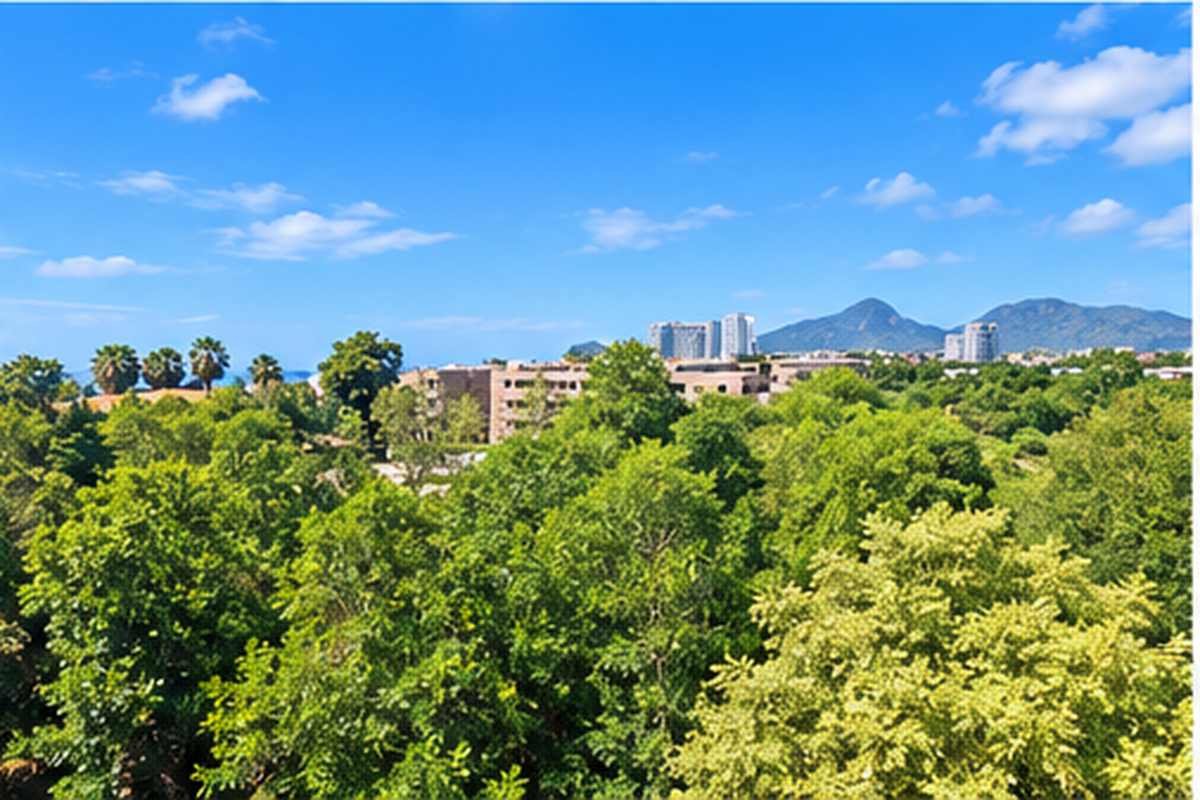 Property_Photo_08_Green_View_Mountains 1 Bedroom / 1 Bathroom High Floor Location